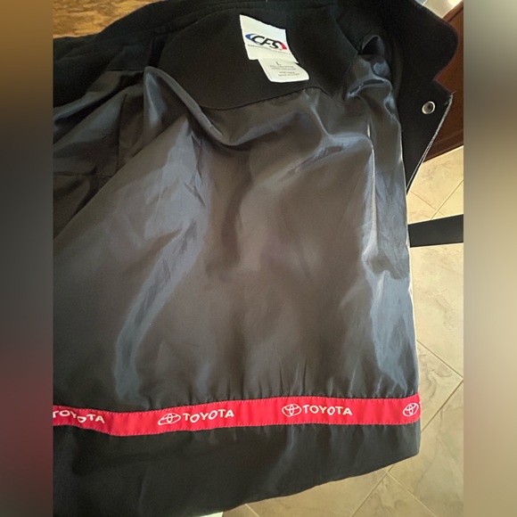 Toyota Racing Jacket L NASCAR CFS Vintage - Picture 6 of 7